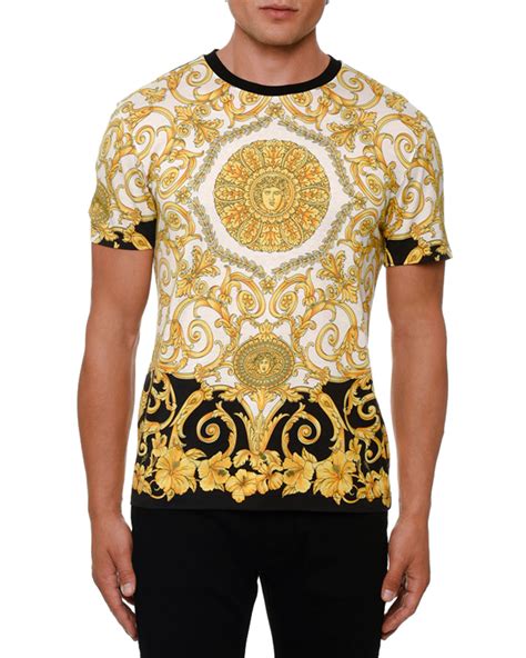 t shirt versace|versace tee shirts for men.